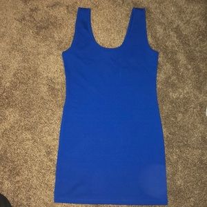 Blue minidress